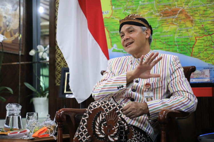 Gubernur Jawa Tengah (Jateng) Ganjar Pranowo. (JATENGPROV/LINGKAR.CO)