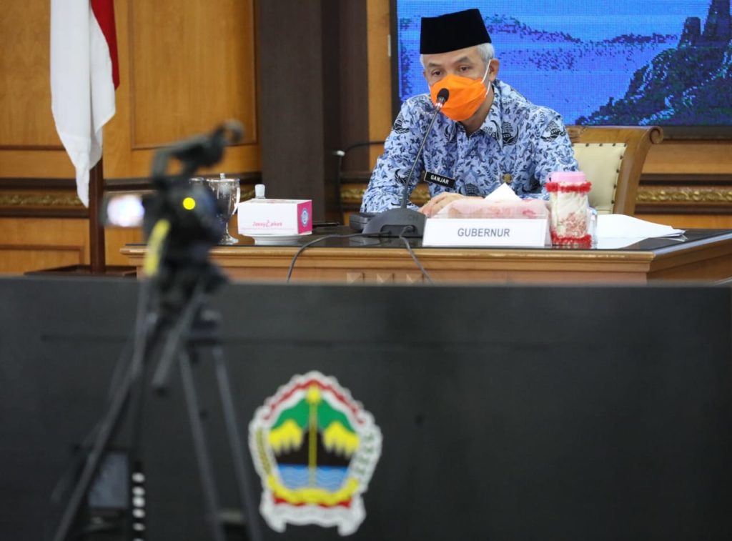 Gubernur Jawa Tengah Ganjar Pranowo. (DOK. LINGKAR.CO)