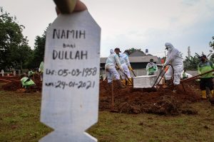 Tembus Rekor Kematian Tinggi akibat Covid-19, Lahan Pemakaman di Jakarta makin Berkurang