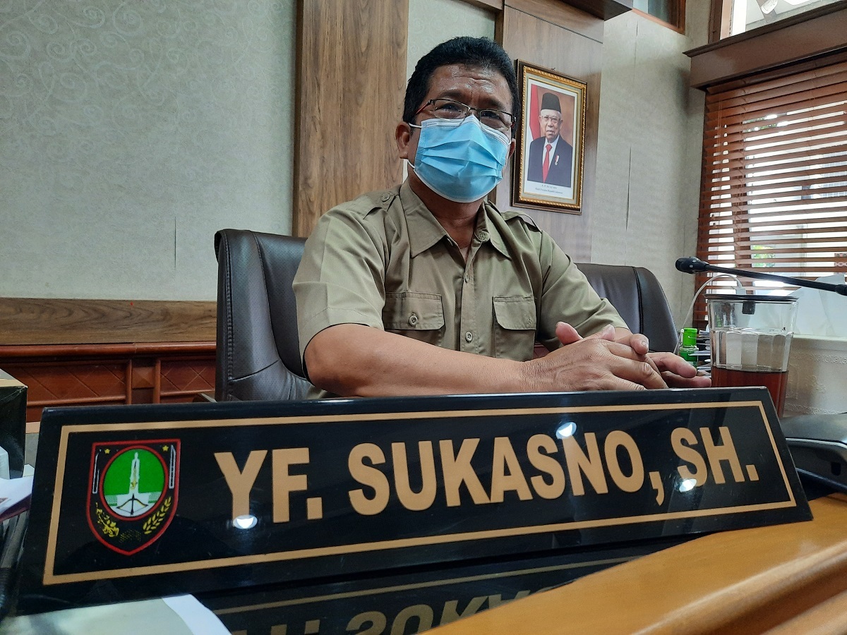 Ketua Komisi III DPRD Kota Surakarta, YF Sukasno. (GALUH SEKAR KINANTHI/LINGKAR.CO)