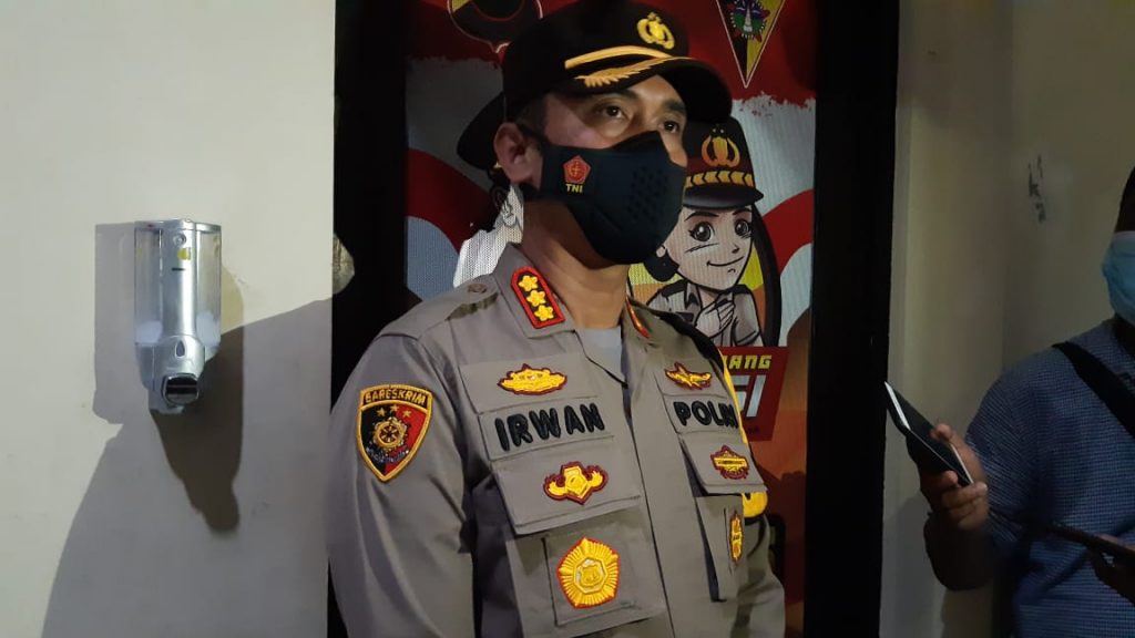 TINGKATKAN: Kapolrestabes Semarang Kombes Irwan Anwar menyatakan akan meningkatkan keamanan di tempat ibadah. (ISTIMEWA/LINGKAR.CO)
