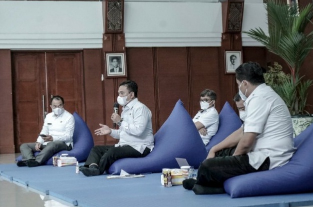 Kepala Dinas Pendidikan Jawa Barat Dedi Supandi dalam sebuah acara belum lama ini.(ANTARA/KORAN LINGKAR JATENG)