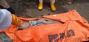 Wanita Tanpa Identitas Meninggal dalam Posisi Duduk