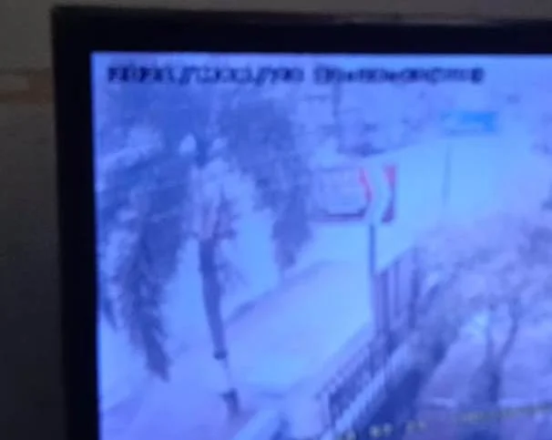 Foto rekaman CCTV detik-detik peristiwa kecelakaan lalu lintas di Kebakkramat, Karanganyar.(PUJOKO/LINGKAR.CO)