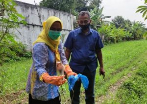 Warga Temukan Sampah Medis Berserakan di Area Persawahan