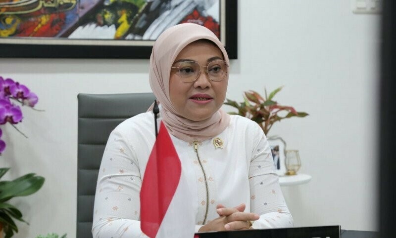 MENYATAKAN: Menteri Ketenagakerjaan (Menaker) Ida Fauziyah menyatakan 34 Provinsi di Indonesia kini telah membuka posko pengaduan pembayaran pembayaran Tunjangan Hari Raya (THR).
