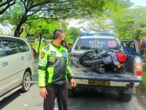 Kecelakaan Sepeda Motor Mega Pro Vs Bus Garuda, 2 Orang Tewas