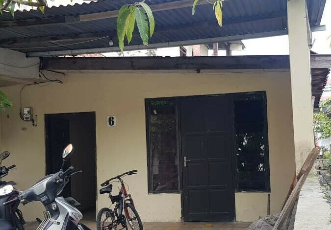 BANGUNAN: Tempat tinggal seorang terduga teroris di Jalan Lamongan Barat, Sampangan, Kota Semarang, Jawa Tengah. (ANTARA/LINGKAR.CO)