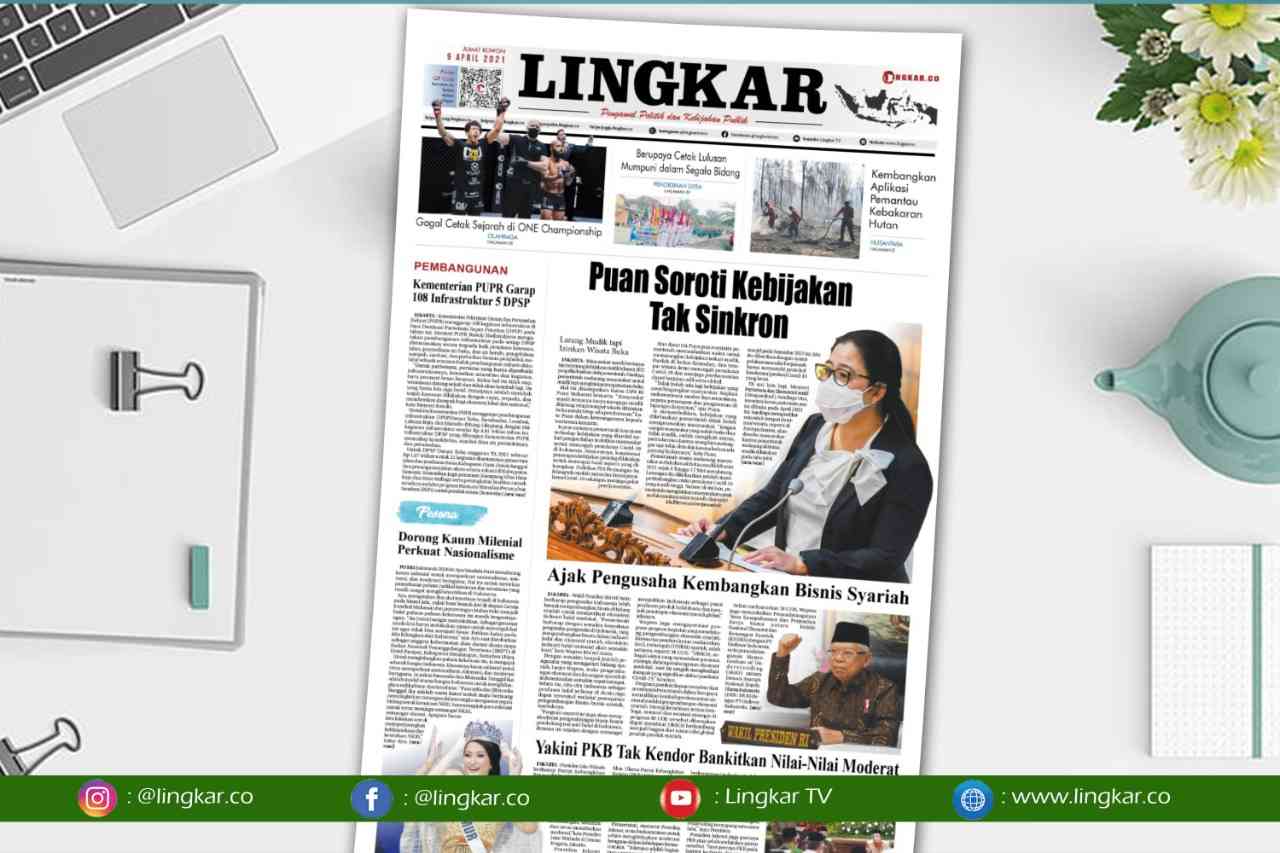 Koran Digital Lingkar Edisi Jumat 09 April 2021