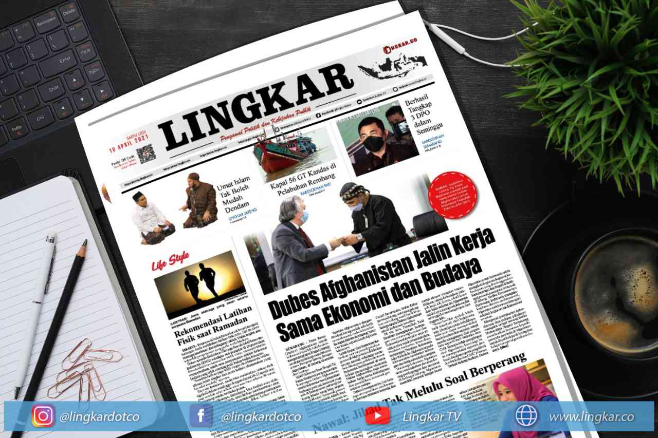 Koran Digital Lingkar Edisi Sabtu 10 April 2021