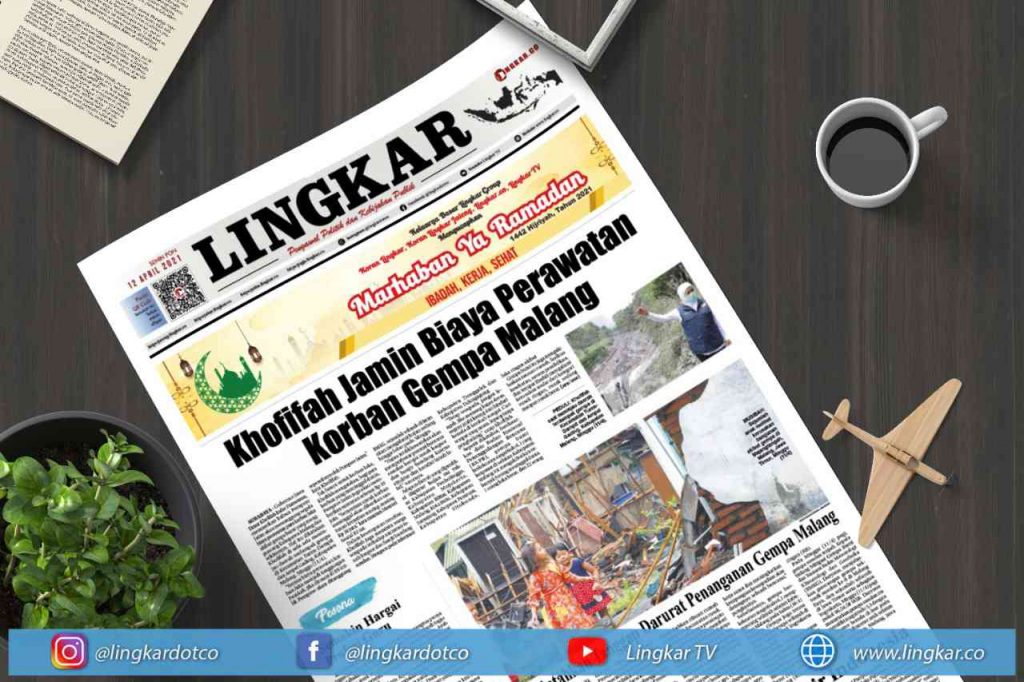 Koran Digital Lingkar Edisi Senin 12 April 2021