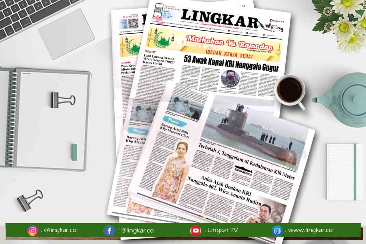 Koran Digital Lingkar Edisi Senin 26 April 2021