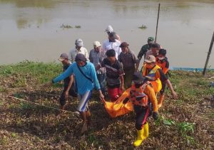 Seorang Pemancing Tewas Tenggelam di Sungai Palelesan Talun Pati