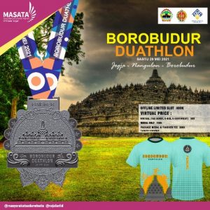 Gairahkan Pariwisata dan UMKM di Jateng-DIY, Gelar Borobudur Duathlon
