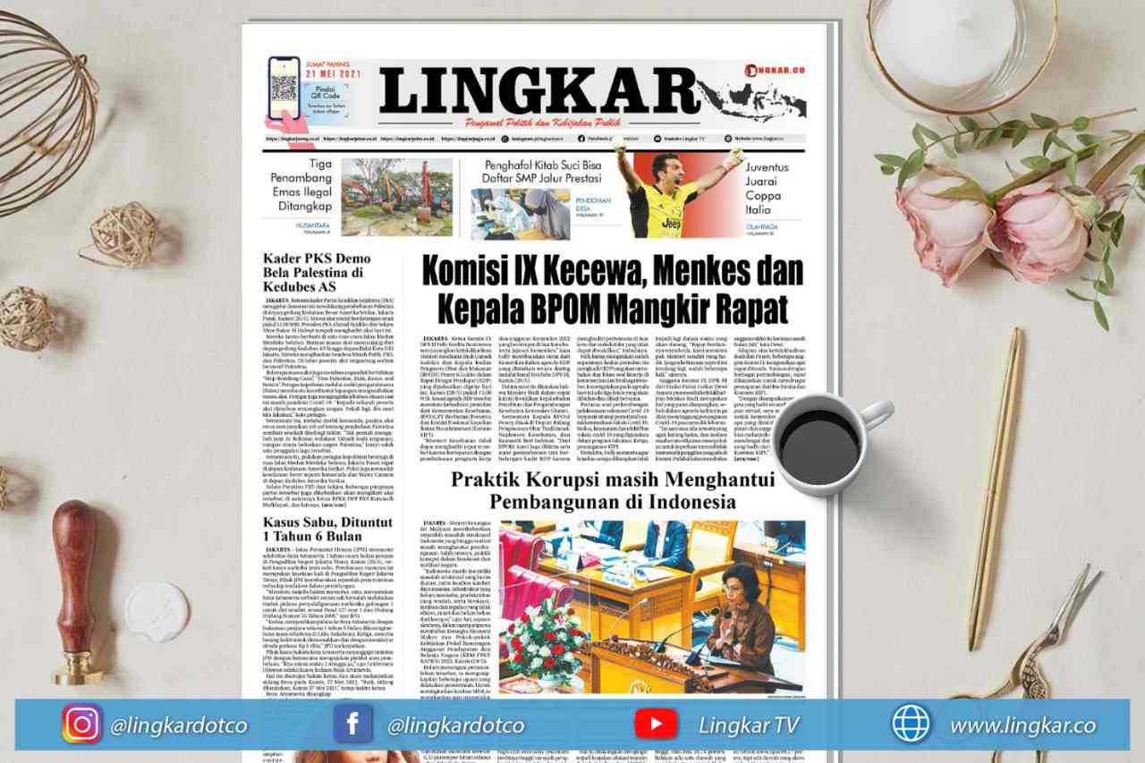 Koran Digital Lingkar Edisi Jumat 21 Mei 2021