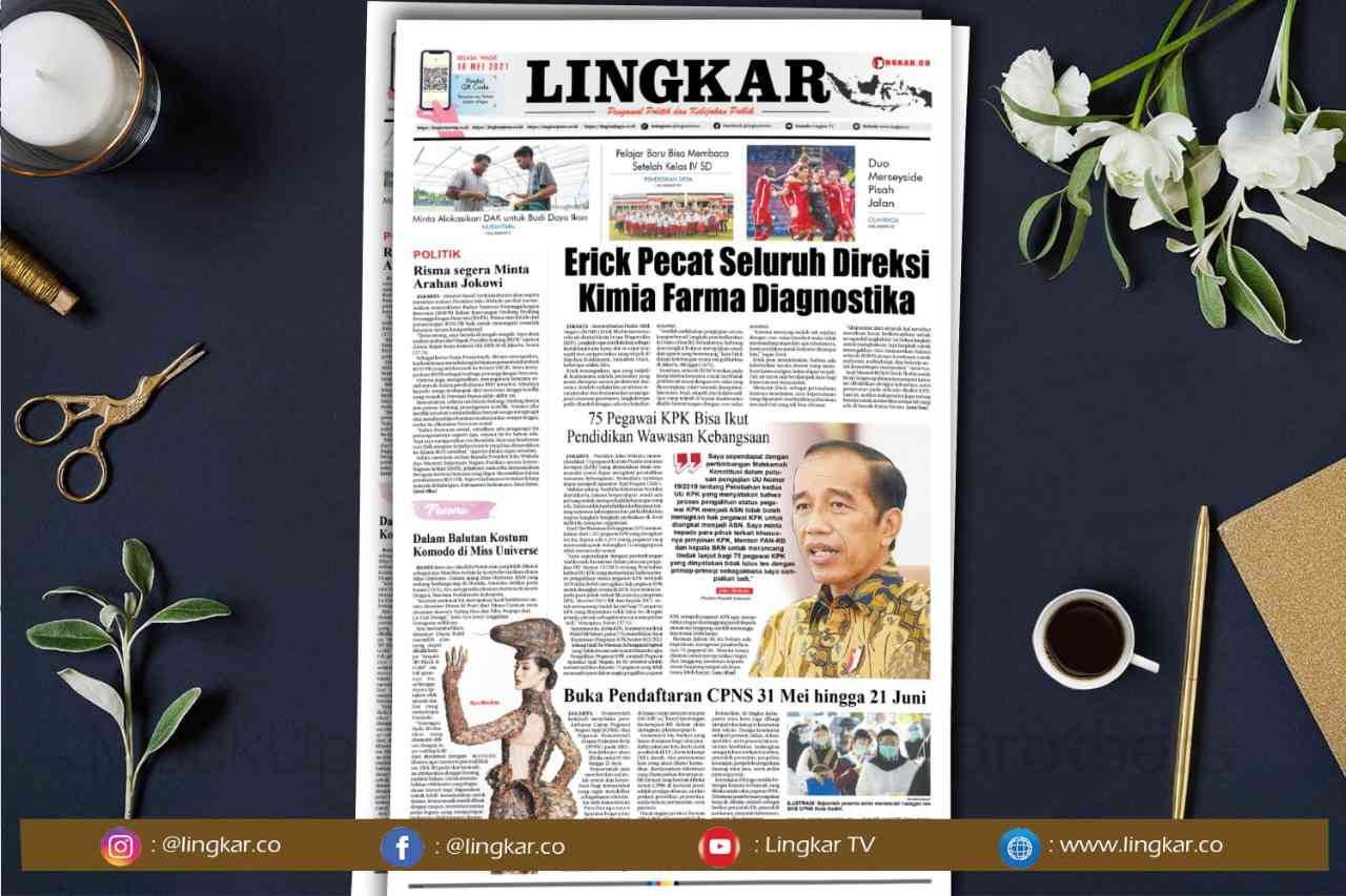 Koran Digital Lingkar Edisi Selasa 18 Mei 2021