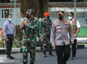 Kapolri, Panglima TNI dan Bupati Hartopo Minta Masyarakat Disiplin Prokes