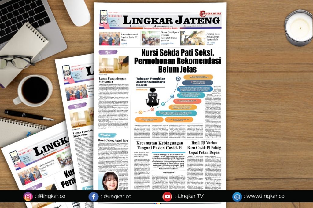 Koran Digital Lingkar Edisi Jumat 18 Juni 2021