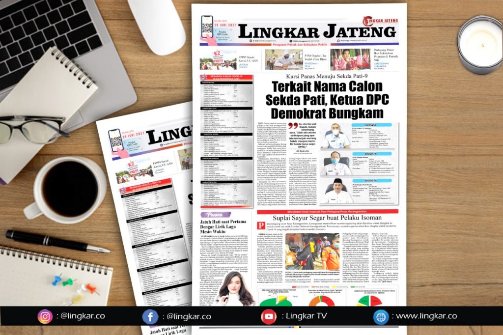 Koran Digital Lingkar Edisi Selasa 29 Juni 2021