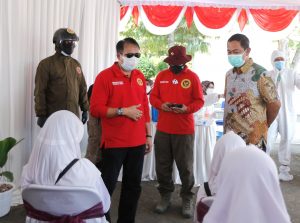 BIN Bantu Percepatan Vaksinasi Pelajar di Semarang