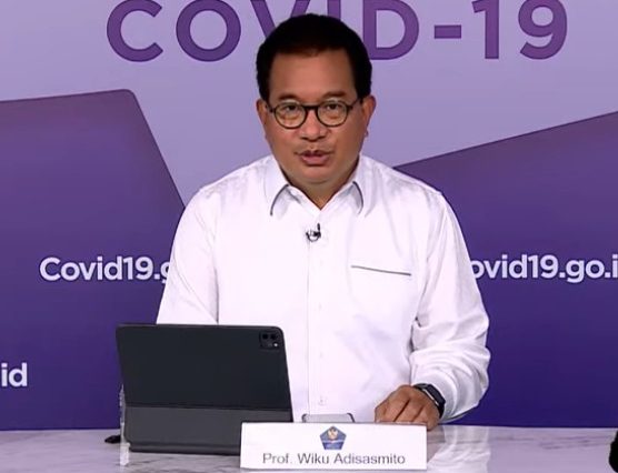 Juru bicara Satgas Penanganan COVID-19, Prof. Wiku Adisasmito. FOTO: Tangkapan layar Youtube Setpres/LIngkar.co
