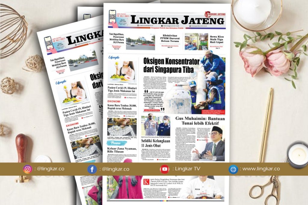 Koran Digital Lingkar Edisi Sabtu 10 Juli 2021
