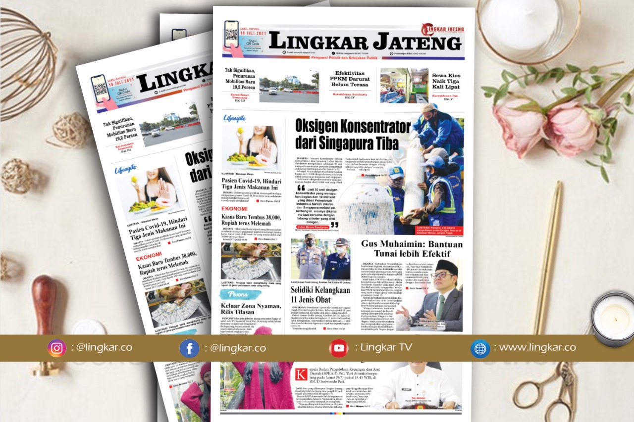 Koran Digital Lingkar Edisi Sabtu 10 Juli 2021