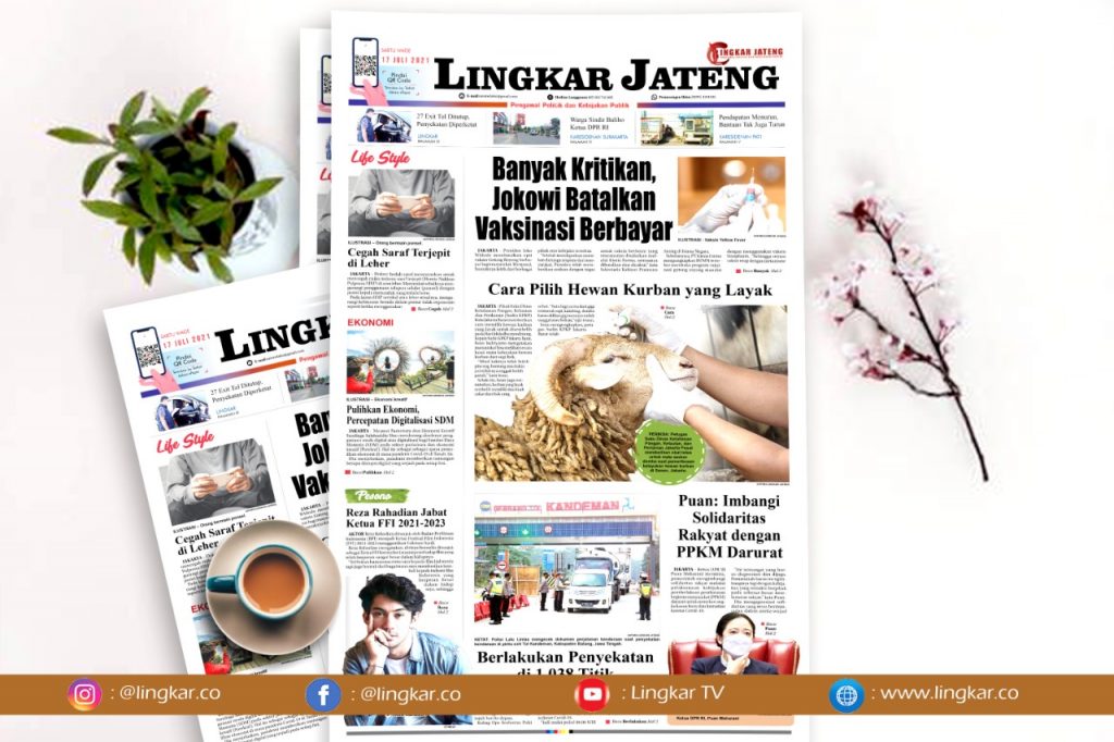 Koran Digital Lingkar Edisi Sabtu 17 Juli 2021