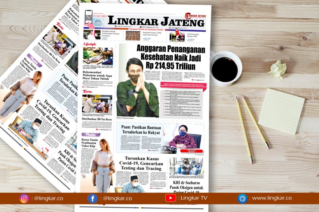 Koran Digital Lingkar Edisi jumat 23 Juli 2021
