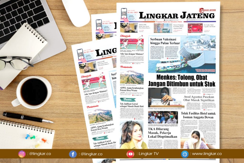 Koran Digital Lingkar Edisi Jumat 30 Juli 2021