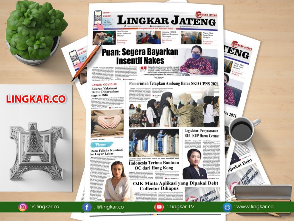 Koran Digital Lingkar Edisi Sabtu 31 Juli 2021
