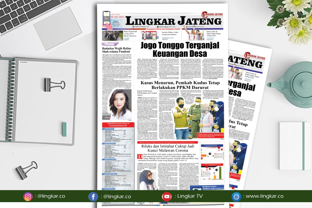 Koran Digital Lingkar Edisi Senin 05 Juli 2021