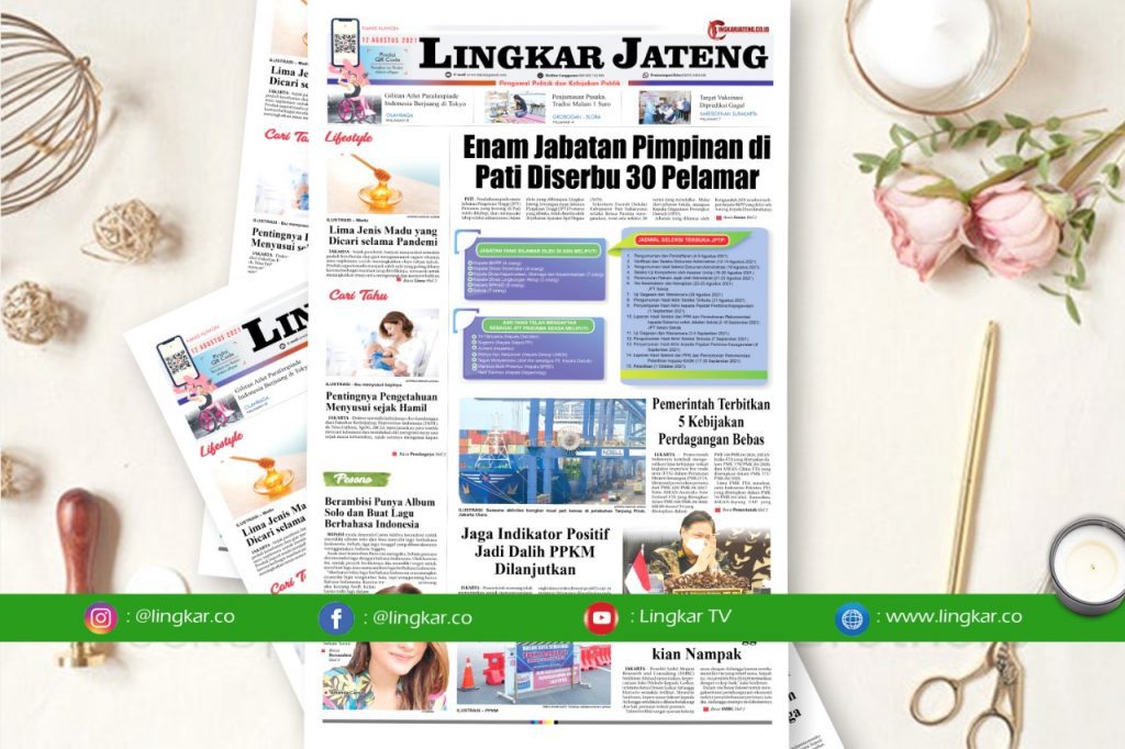 Koran Digital Lingkar Edisi Kamis 12 Agustus 2021