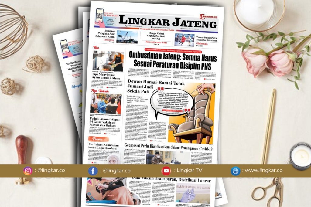 Koran Digital Lingkar Edisi Kamis 26 Agustus 2021