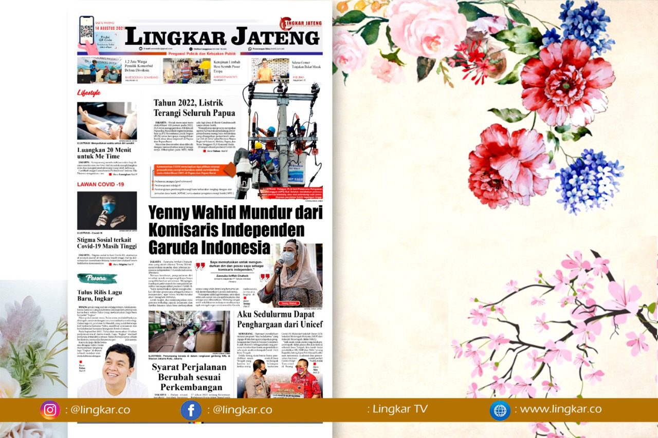 Koran Digital Lingkar Edisi Sabtu 13 Agustus 2021