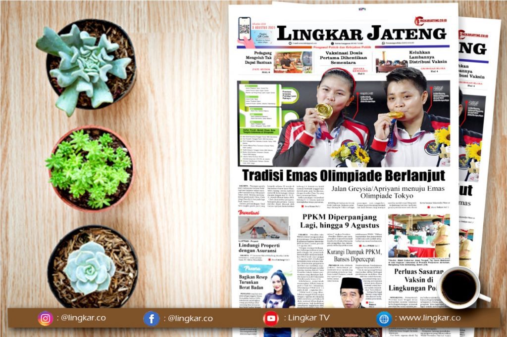 Koran Digital Lingkar Edisi Selasa 3 Agustus 2021