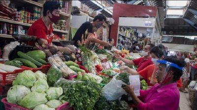 Pasar Wonodri Semarang, Salah Satu Lokasi Uji Coba Penerapan Aplikasi Pedulilindungi