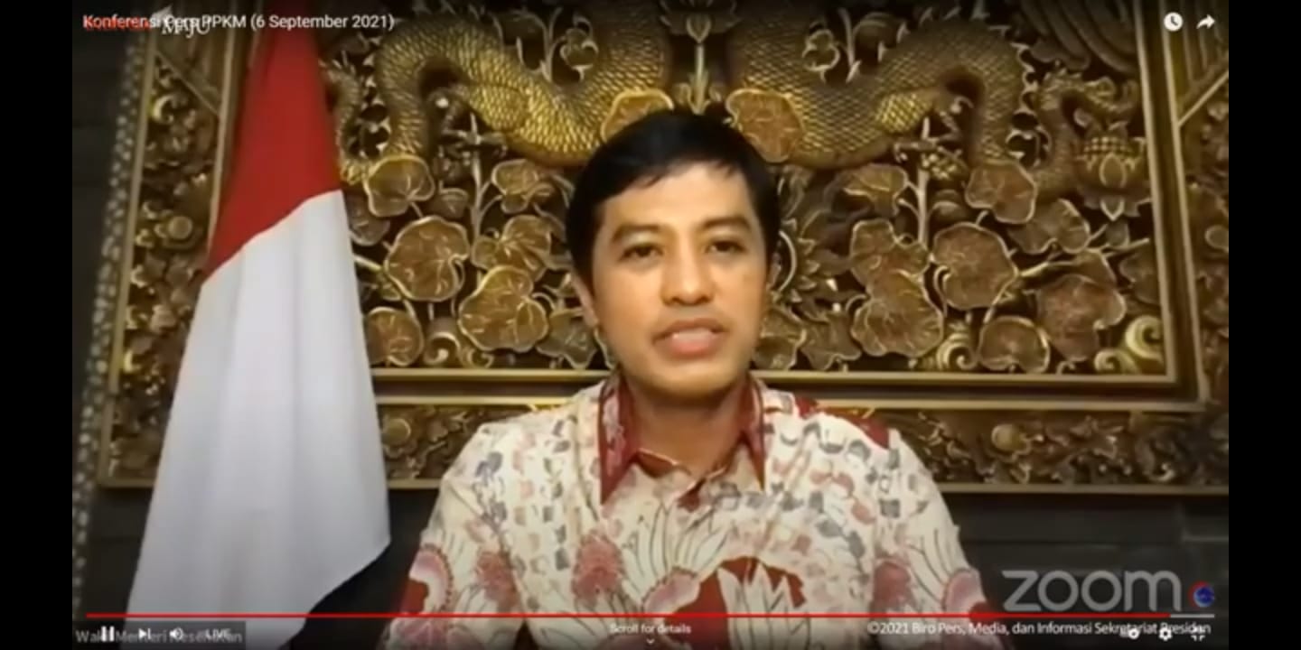 Wakil Menteri Kesehatan (Wamenkes) Dante Saksono Harbuwono, FOTO: Tangkap layar Youtube Setpres/Lingkar.co