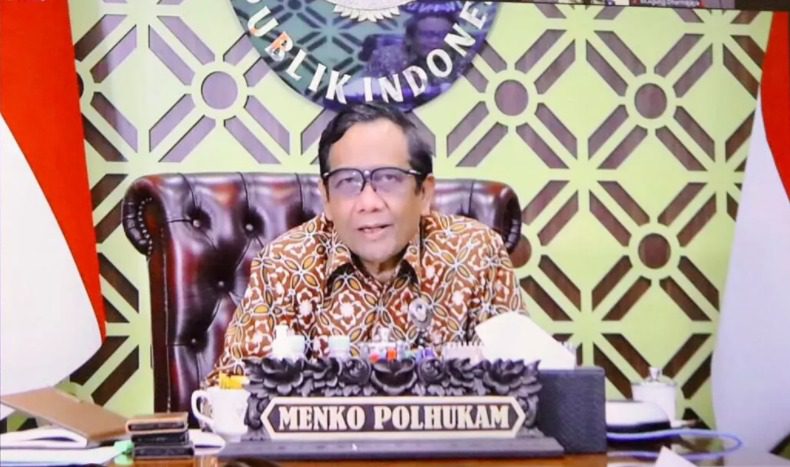 Menteri Koordinator Bidang Politik, Hukum, dan Keamanan (Menko Polhukam), Mahfud MD. FOTO: Dok. Kemenko Polhukam/Lingkar.co