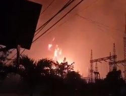 Tangki Milik Pertamina Berisi Pertalite Terbakar, Diduga Tersambar Petir