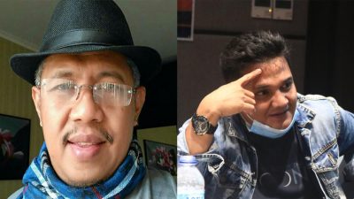 Ahmad Djauhar (Kiri) Ketua Komisi Penelitian, Pendataan dan Ratifikasi Dewan Pers dan Benni Hidayat, SH Advokat dan aktivis pers Bengkulu turut berkomentar menyoal gugatan PSSI ke Mata Najwa. Dok Pribadi/Lingkar.co