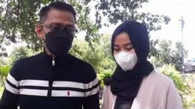 doddy dan mayang setelah dari makam vanessa angel saat diwawancarai soal harta warisan milik vanessa angel