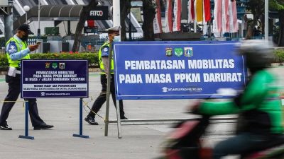 Ilustrasi Pengetatan Mobilitas Saat PPKM,Antara/Lingkar.co