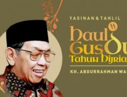 Haul Ke-11 Gus Dur Usung Tema Solidaritas untuk Negeri