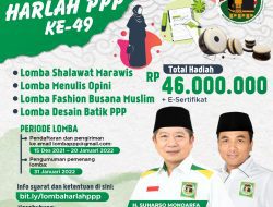 Sambut Harlah ke-49, PPP Gelar Lomba Marawis hingga Desain Batik