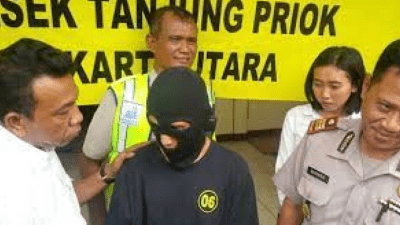 M. Arkan Alfatah (21) di tangkap atas dugaan kekerasan seksual. ISTIMEWA/Lingkar.co