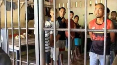 Beberapa Manusia Berada di Dalam Penjara di Rumah Bupati Langkat, Terbit Rencana Perangin Angin. ISTIMEWA/Lingkar.co