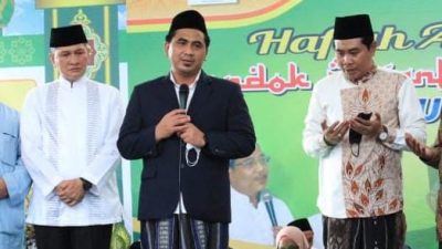 Wakil Gubernur Jawa Tengah, Taj Yasin Maimoen (Gus Yasin) mengimbau agar umat muslim dapat hidup berdampingan dengan keyakinan lainnya menilik kejadian penendangan sesajen di Semeru. Dok. Humas/Lingkar.co