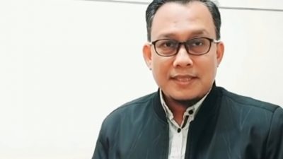Plt Juru Bicara KPK Ali Fikri memberikan keterangan melalui video terkait OTT Bupati Penajam Paser Utara Kalimantan Timur. Humas/Lingkar.co