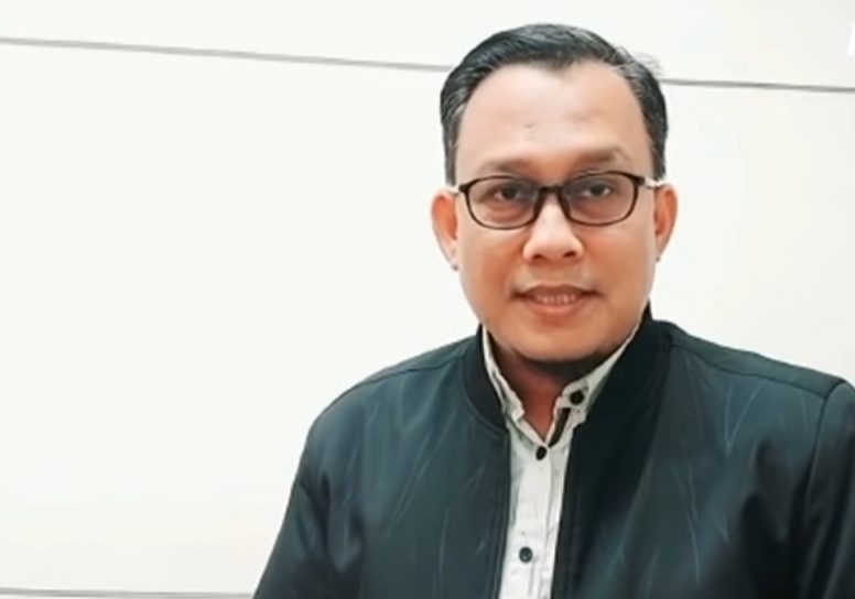 Plt Juru Bicara KPK Ali Fikri memberikan keterangan melalui video terkait OTT Bupati Penajam Paser Utara Kalimantan Timur. Humas/Lingkar.co